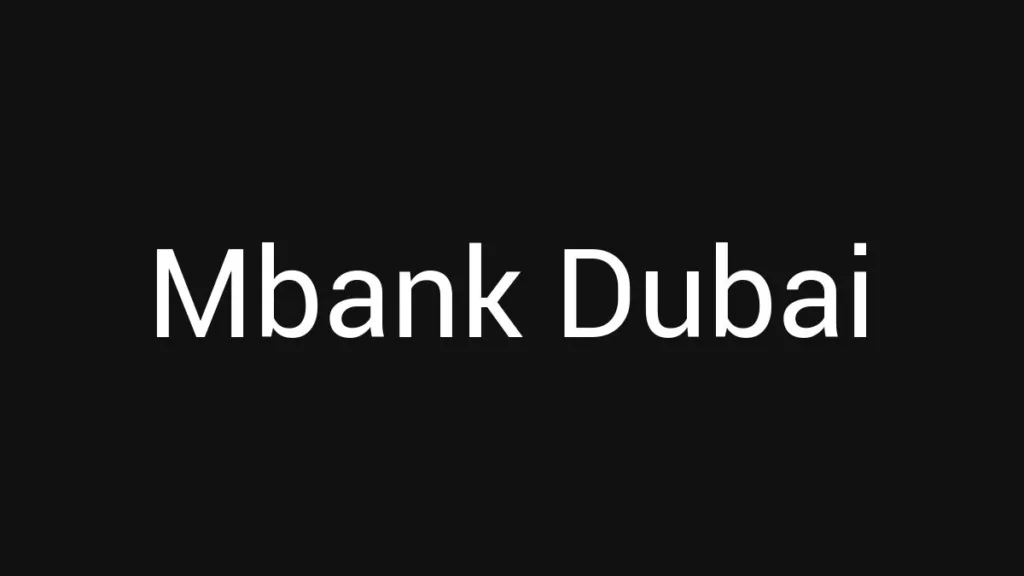 Mbank Dubai